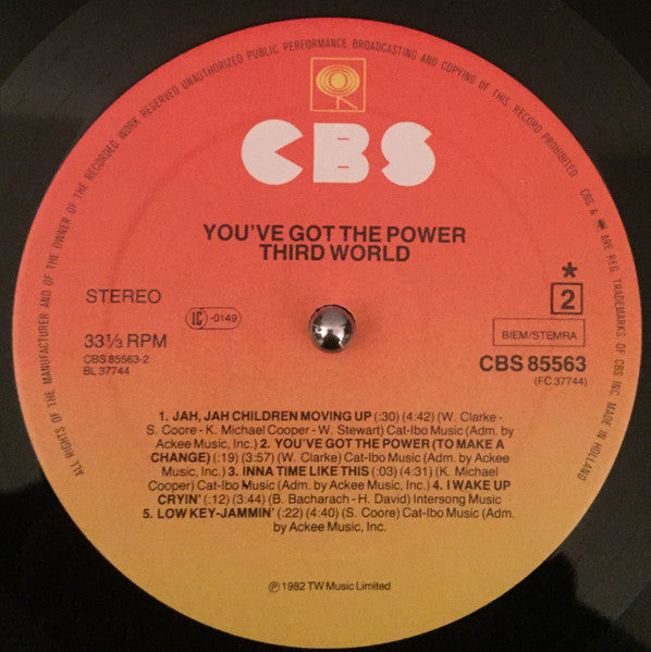 Third World : You've Got The Power (LP, Album)