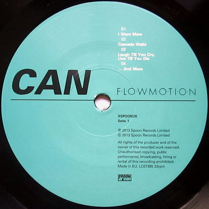Can : Flow Motion (LP, Album, RE, RM)