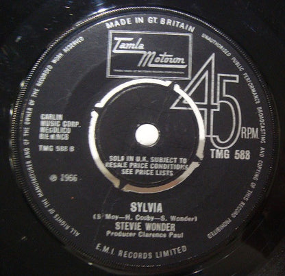 Stevie Wonder : A Place In The Sun / Sylvia (7", Single, 4-P)