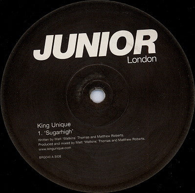 King Unique : Sugarhigh (12")