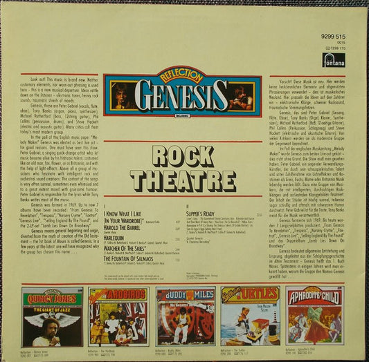 Genesis : Rock Theatre (LP, Comp)