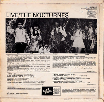 The Nocturnes : Live (LP, Album, Mono)