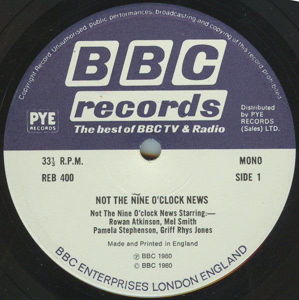 Not The Nine O'Clock News : Not The Nine O'Clock News... (LP, Album, Mono)