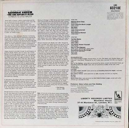 George Smith (4) & The Chicago Blues Band : Blues With A Feeling (A Tribute To Little Walter) (LP, Album)