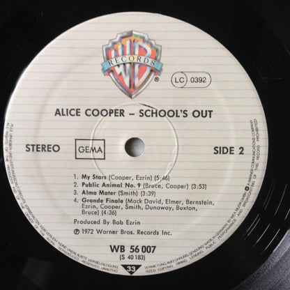 Alice Cooper : School's Out (LP, Album, RE, Gat)