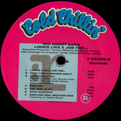 Big Daddy Kane : Looks Like A Job For... (LP, Album)