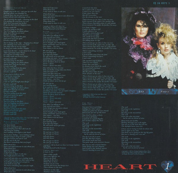 Heart : Heart (LP, Album)