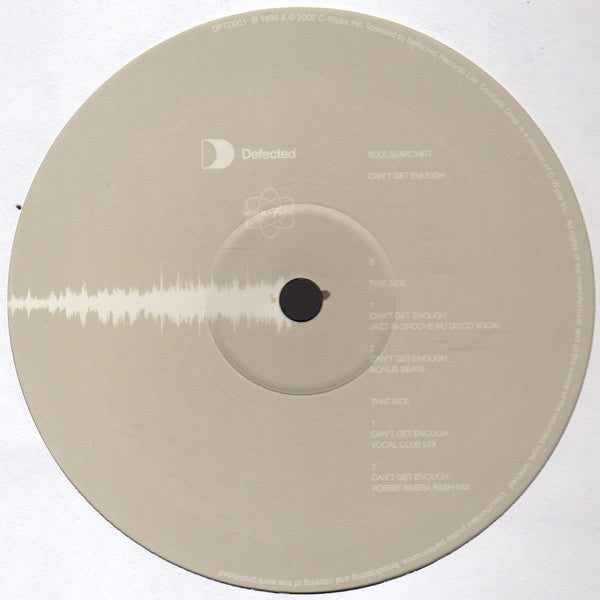 Soulsearcher : Can't Get Enough (2x12")