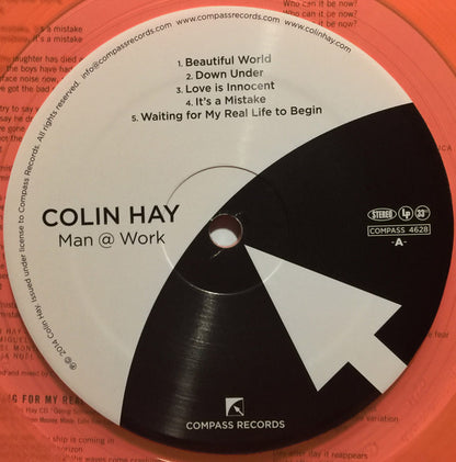 Colin Hay : Man @ Work (LP, Album, RE, Ora)