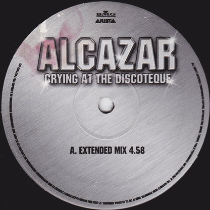 Alcazar : Crying At The Discoteque (12", Maxi)