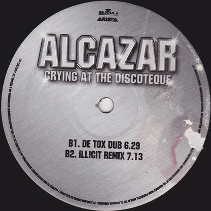 Alcazar : Crying At The Discoteque (12", Maxi)