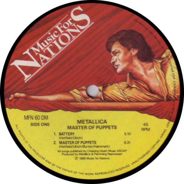 Metallica : Master Of Puppets (2x12", Album, Ltd, RE, Gat)
