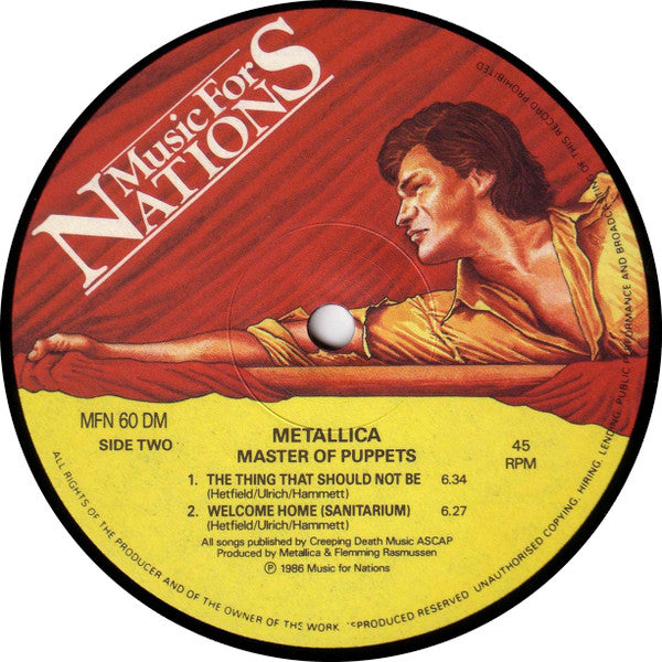 Metallica : Master Of Puppets (2x12", Album, Ltd, RE, Gat)