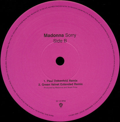 Madonna : Sorry (12")