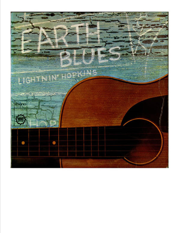 Lightnin' Hopkins : Earth Blues (LP, Comp, Mono, RE)