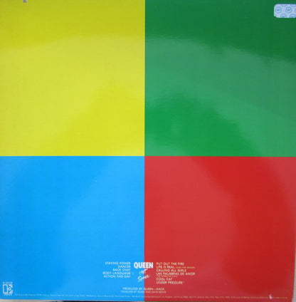 Queen : Hot Space (LP, Album, AR)