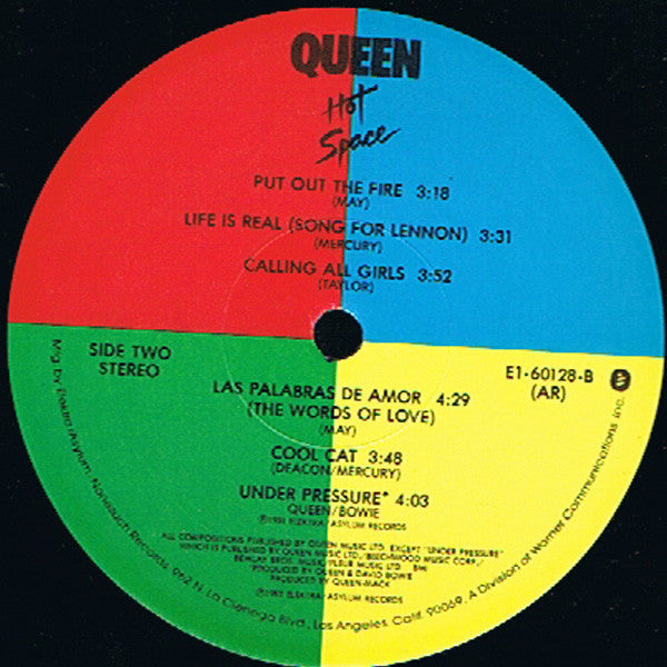 Queen : Hot Space (LP, Album, AR)
