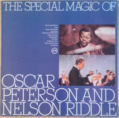 Oscar Peterson And Nelson Riddle : The Special Magic Of Oscar Peterson And Nelson Riddle (LP, Album, RE)