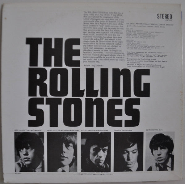 The Rolling Stones : The Rolling Stones (LP, Album, RE, RP)