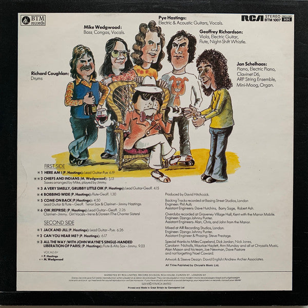 Caravan : Blind Dog At St. Dunstans (LP, Album, Rec)