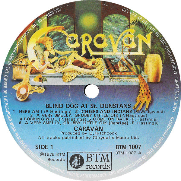 Caravan : Blind Dog At St. Dunstans (LP, Album, Rec)