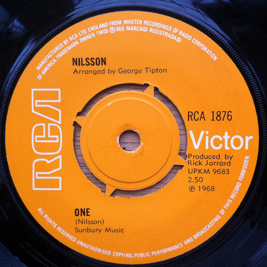 Nilsson* : Everybody's Talkin' (7", Single, Pus)