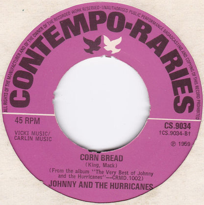 Johnny And The Hurricanes : Beatnik Fly / Corn Bread (7", Single, Mono, RE)