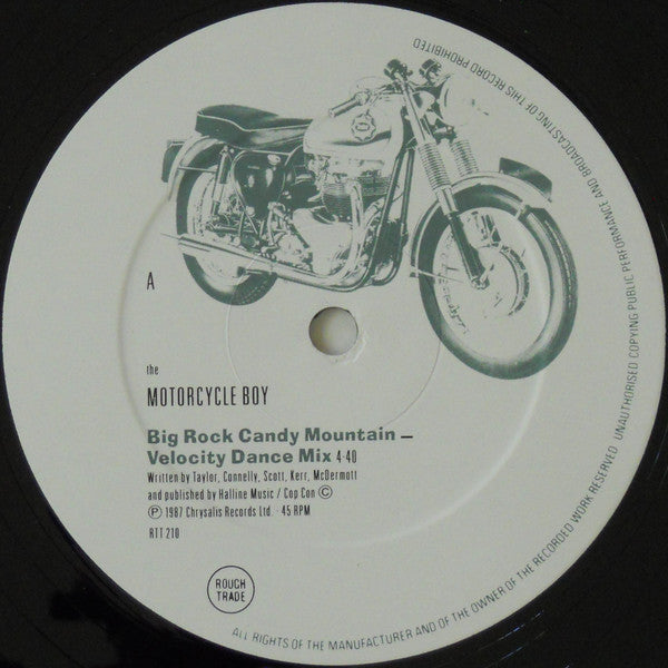 The Motorcycle Boy : Big Rock Candy Mountain (12")