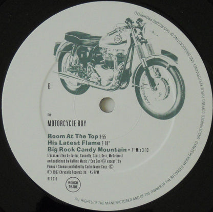 The Motorcycle Boy : Big Rock Candy Mountain (12")