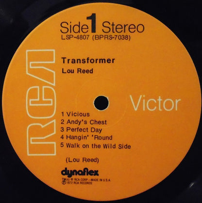 Lou Reed : Transformer (LP, Album, Ind)