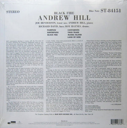 Andrew Hill : Black Fire (LP, Album, RE, 180)