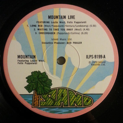 Mountain Featuring Leslie West, Felix Pappalardi : Live (The Road Goes Ever On) (LP, Album)