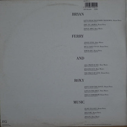Bryan Ferry / Roxy Music : Bryan Ferry - The Ultimate Collection With Roxy Music (LP, Comp)