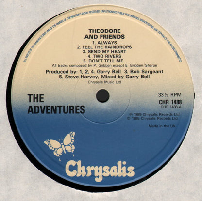 The Adventures : Theodore And Friends (LP, Album)