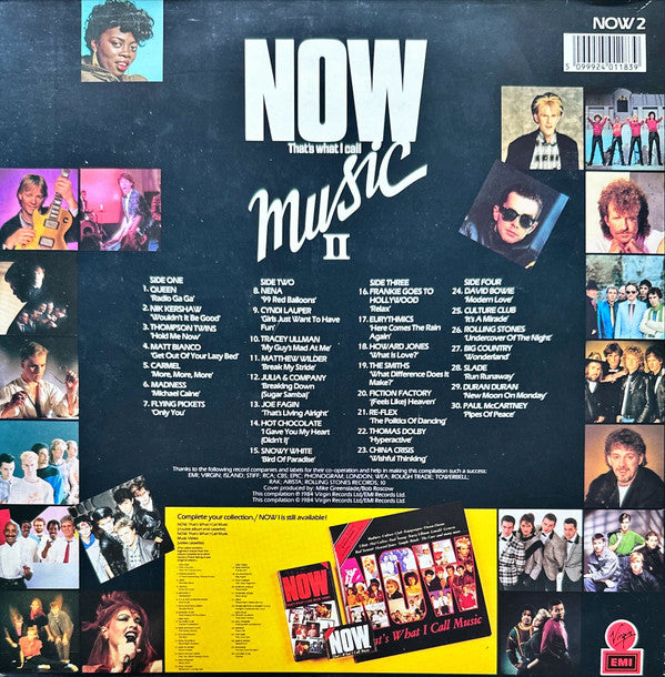 Various : Now That's What I Call Music II (2xLP, Album, Comp)