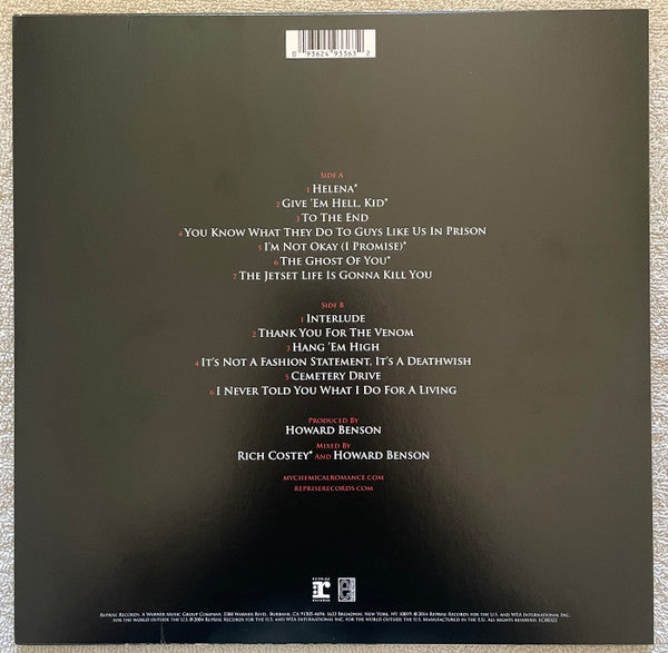 My Chemical Romance : Three Cheers For Sweet Revenge (LP, Album, RE)