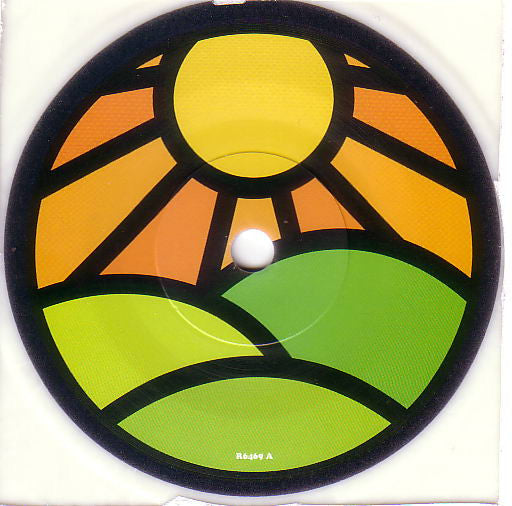 Supergrass : Sun Hits The Sky (7", Single, Ltd, Num, Whi)