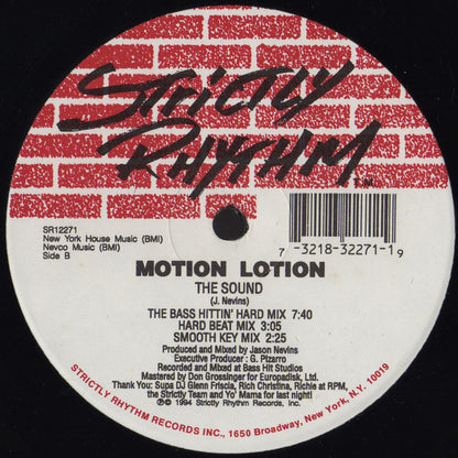 Motion Lotion : The Sound (12")