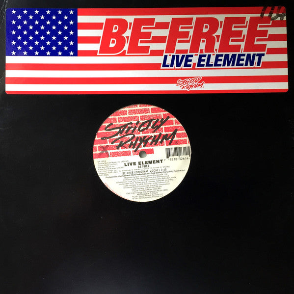 Buy Live Element : Be Free Vinyl Record – Dead Air Records
