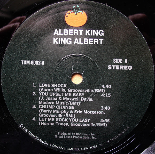 Albert King : King Albert (LP, Album)