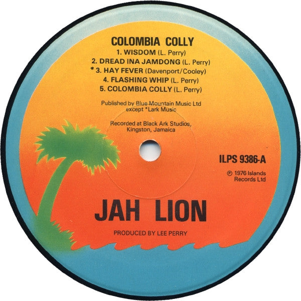 Jah Lion : Colombia Colly (LP, Album)