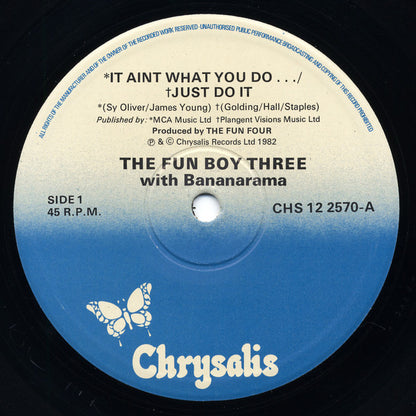 The Fun Boy Three* With Bananarama : It Aint What You Do.... /Just Do It (Extended Version) (12", Single)