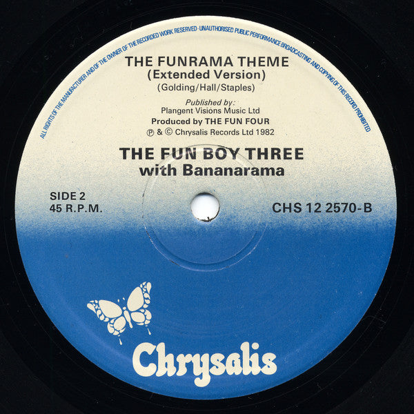 The Fun Boy Three* With Bananarama : It Aint What You Do.... /Just Do It (Extended Version) (12", Single)