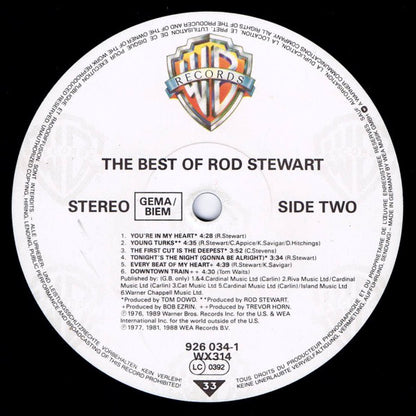 Rod Stewart : The Best Of Rod Stewart (LP, Comp)