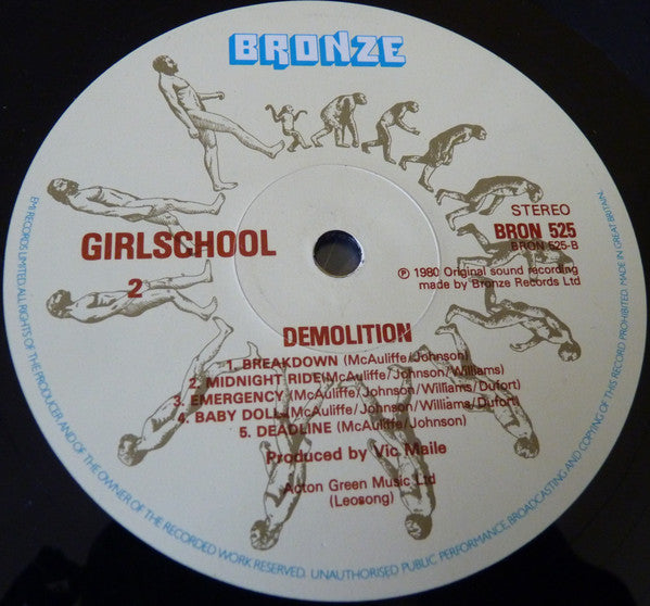 Girlschool : Demolition (LP, Album, BRO)