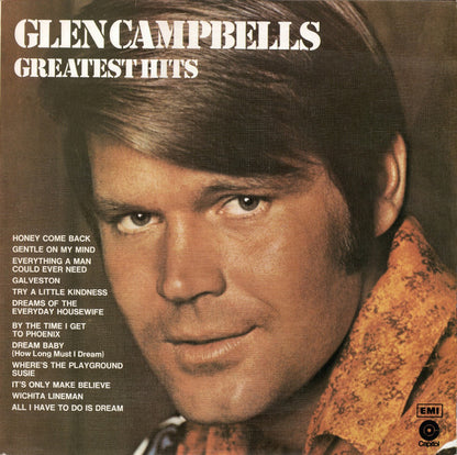 Glen Campbell : Glen Campbells Greatest Hits (LP, Comp, Ora)