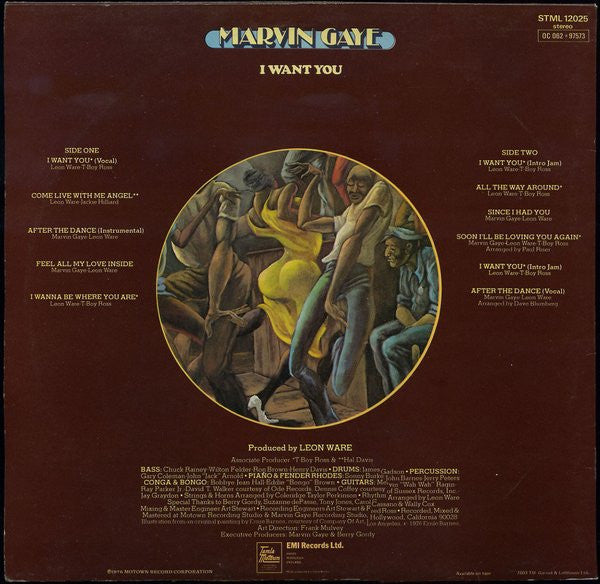 Marvin Gaye : I Want You (LP, Album)
