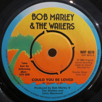 Bob Marley & The Wailers : Could You Be Loved (7", Single)