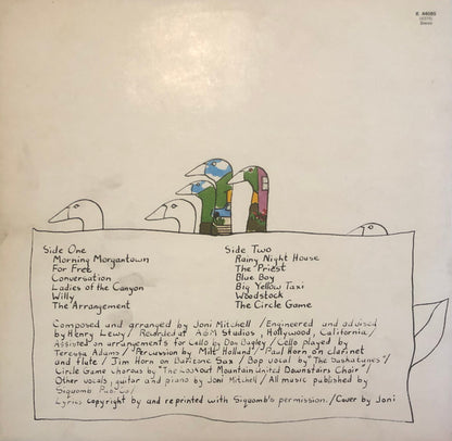 Joni Mitchell : Ladies Of The Canyon (LP, Album, RE)