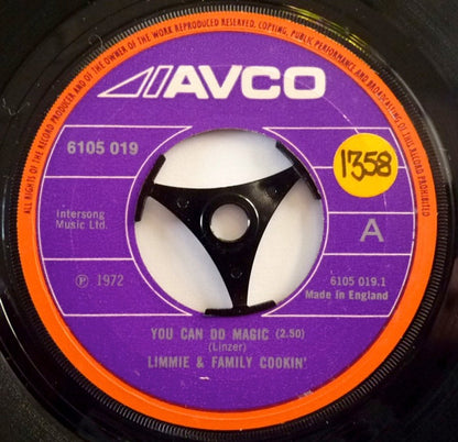 Limmie & Family Cookin' : You Can Do Magic (7", Single, Pap)
